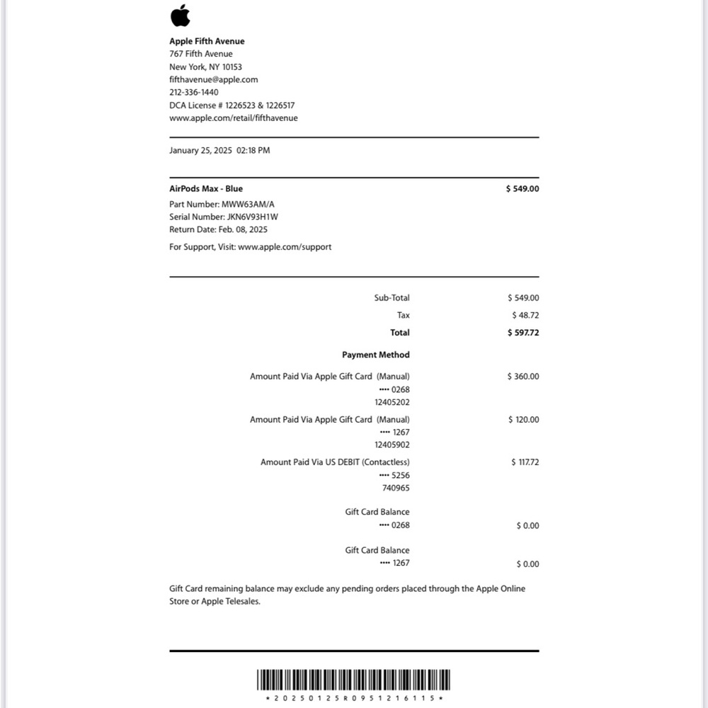 Apple AirPods Max - Blue - Picture 11 of 11